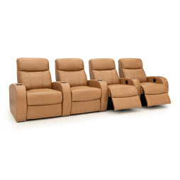 Rialto Italian Leather Home Theater Seating
