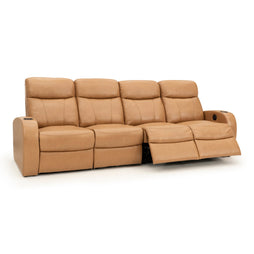Rialto Italian Leather Home Theater Seating