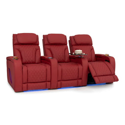 Luminis 365 Top Grain Leather Home Theater Seating