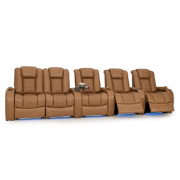 Diamante Italian Leather Zero Gravity Home Theater Seating