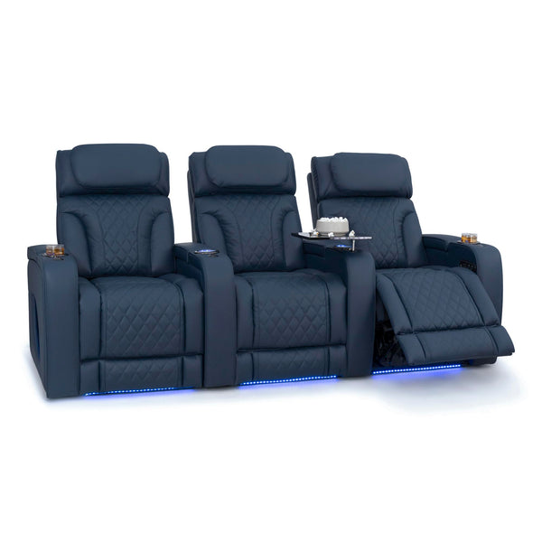 Luminis 365 Top Grain Leather Home Theater Seating