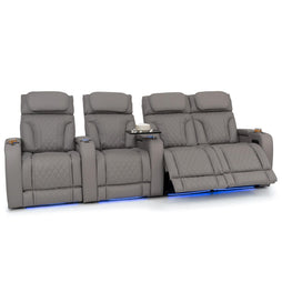 Luminis 365 Top Grain Leather Home Theater Seating