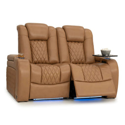 Diamante Italian Leather Zero Gravity Home Theater Seating