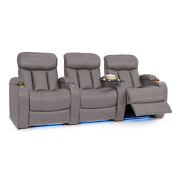 Grenada Italian Leather Home Theater Seating