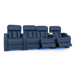 Grenada Italian Leather Home Theater Seating