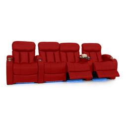 Grenada Italian Leather Home Theater Seating