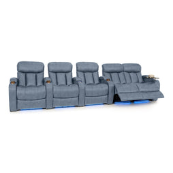 Grenada Italian Leather Home Theater Seating
