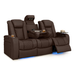 Seatcraft Anthem Sofa Italian Leather, Powered Headrest, Power Recline