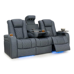 Seatcraft Anthem Sofa Italian Leather, Powered Headrest, Power Recline