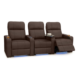 Monterey CoolZeroᵀᴹ Italian Leather Home Theater Seating