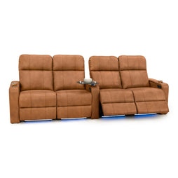 Monterey CoolZeroᵀᴹ Italian Leather Home Theater Seating