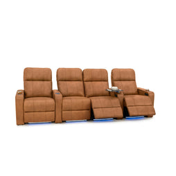 Monterey CoolZeroᵀᴹ Italian Leather Home Theater Seating