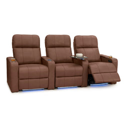 Monterey CoolZeroᵀᴹ Italian Leather Home Theater Seating
