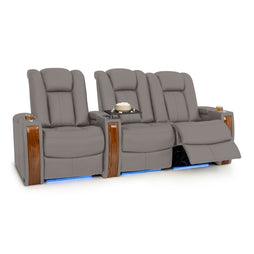 Monaco Italian Leather Home Theater Seating