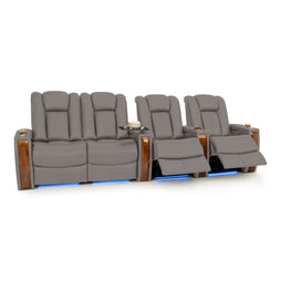 Monaco Italian Leather Home Theater Seating