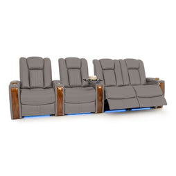 Monaco Italian Leather Home Theater Seating