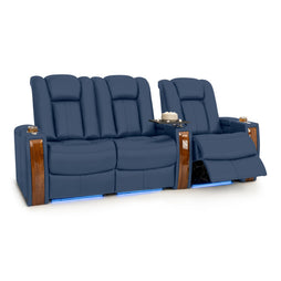 Monaco Italian Leather Home Theater Seating