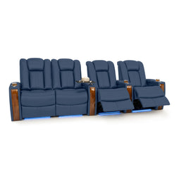 Monaco Italian Leather Home Theater Seating