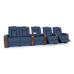 Monaco Italian Leather Home Theater Seating