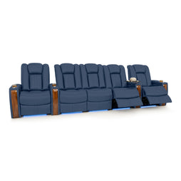 Monaco Italian Leather Home Theater Seating