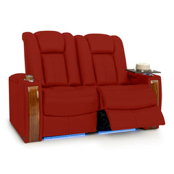 Monaco Italian Leather Home Theater Seating