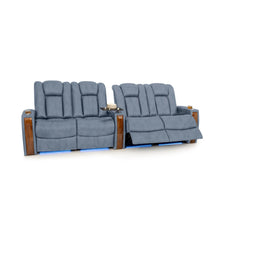 Monaco Italian Leather Home Theater Seating