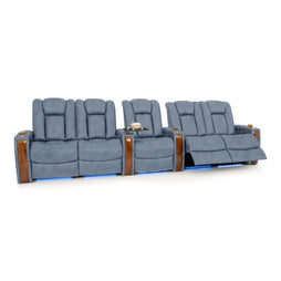 Monaco Italian Leather Home Theater Seating