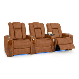 Monaco Italian Leather Home Theater Seating