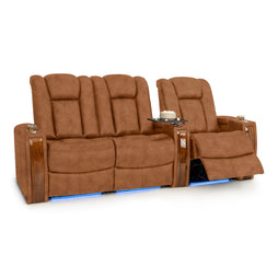 Monaco Italian Leather Home Theater Seating