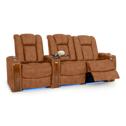 Monaco Italian Leather Home Theater Seating