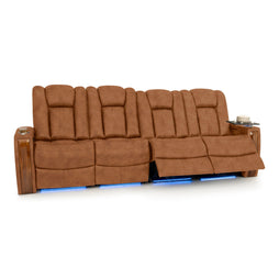 Monaco Italian Leather Home Theater Seating