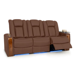 Monaco Italian Leather Home Theater Seating