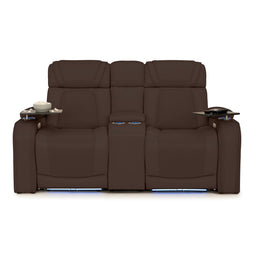 Endeavour HeatZeroᵀᴹ Italian Leather Home Theater Loveseat