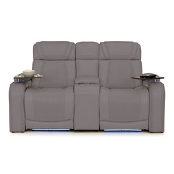 Endeavour HeatZeroᵀᴹ Italian Leather Home Theater Loveseat