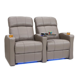 Napa Italian Leather Spacesaver Home Theater Seating