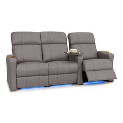 Napa Italian Leather Spacesaver Home Theater Seating