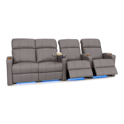 Napa Italian Leather Spacesaver Home Theater Seating