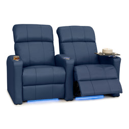 Napa Italian Leather Spacesaver Home Theater Seating