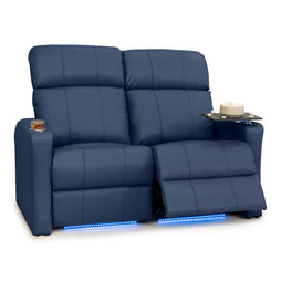 Napa Italian Leather Spacesaver Home Theater Seating
