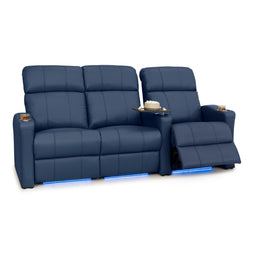 Napa Italian Leather Spacesaver Home Theater Seating