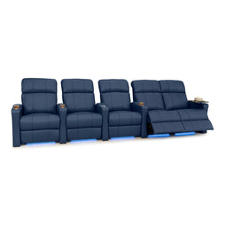 Napa Italian Leather Spacesaver Home Theater Seating