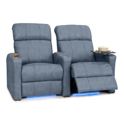 Napa Italian Leather Spacesaver Home Theater Seating
