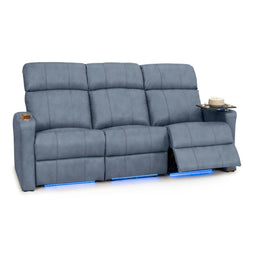 Napa Italian Leather Spacesaver Home Theater Seating