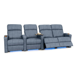 Napa Italian Leather Spacesaver Home Theater Seating