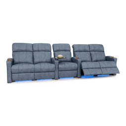 Napa Italian Leather Spacesaver Home Theater Seating