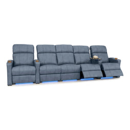 Napa Italian Leather Spacesaver Home Theater Seating