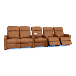 Napa Italian Leather Spacesaver Home Theater Seating