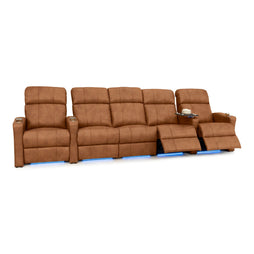 Napa Italian Leather Spacesaver Home Theater Seating