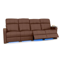 Napa Italian Leather Spacesaver Home Theater Seating