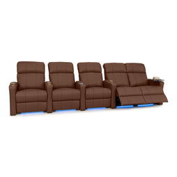 Napa Italian Leather Spacesaver Home Theater Seating